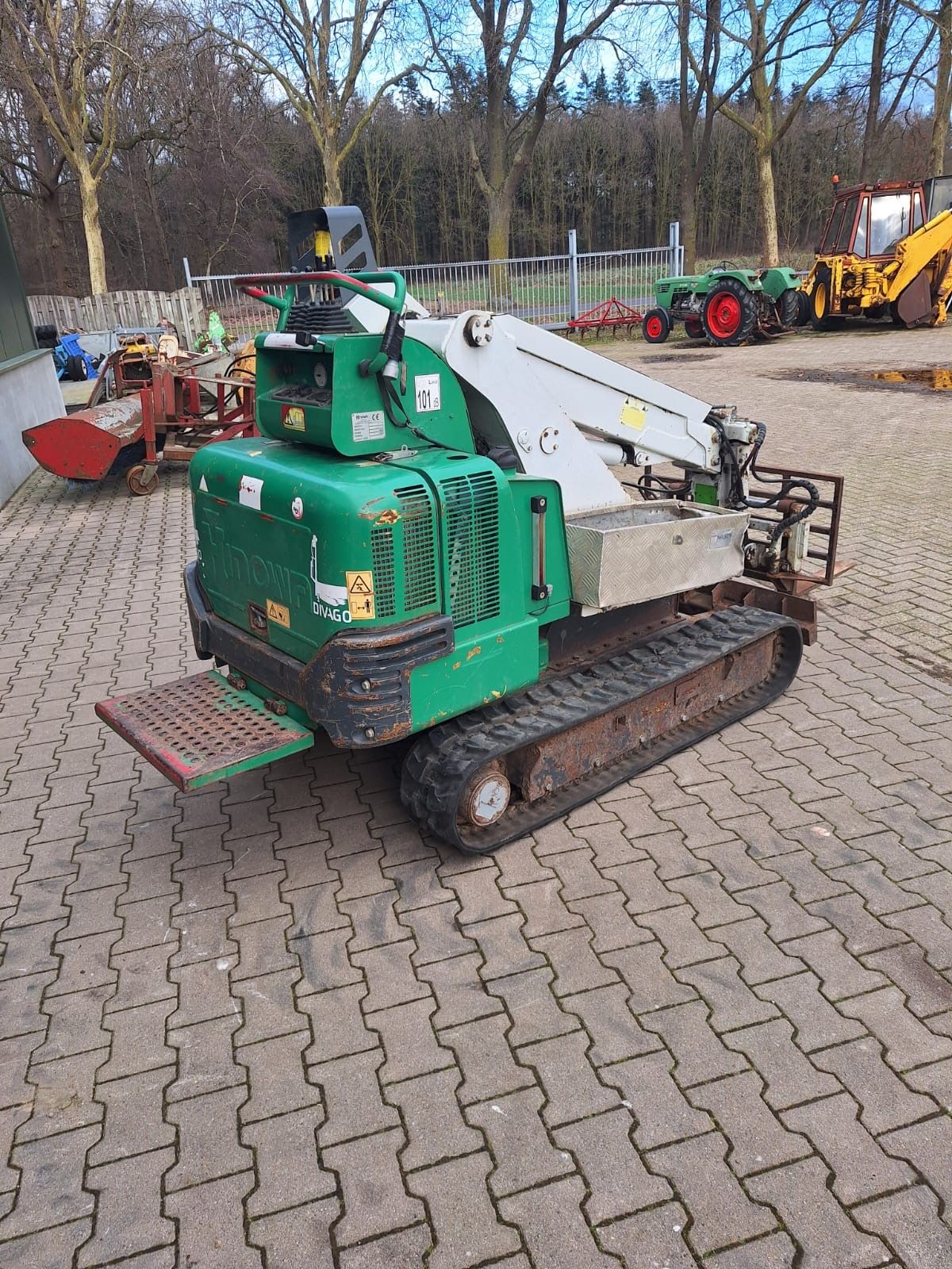 Te koop Hinowa HP 1500/2 Rubs Loader met Telescoop arm.