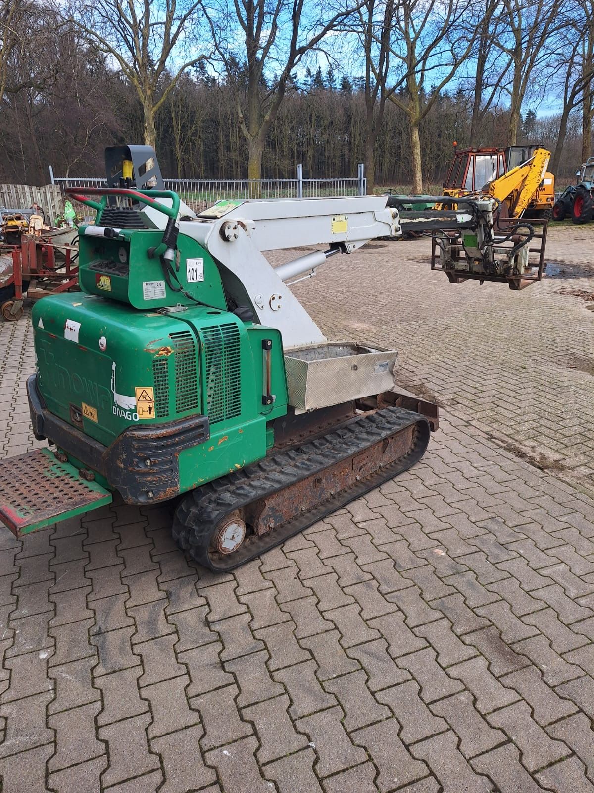 Te koop Hinowa HP 1500/2 Rubs Loader met Telescoop arm.