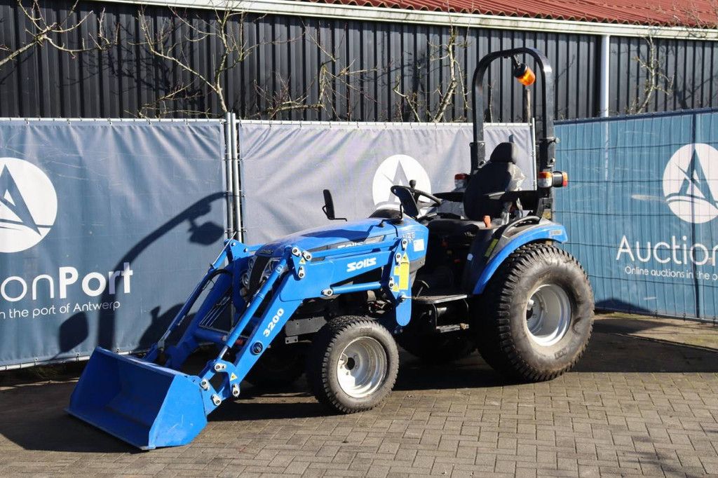 Mini tractor Solis H26 HST Diesel 26 hp with front loader