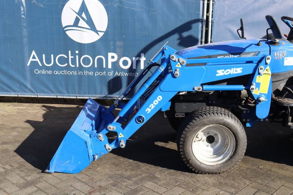 Mini tractor Solis H26 HST Diesel 26 hp with front loader