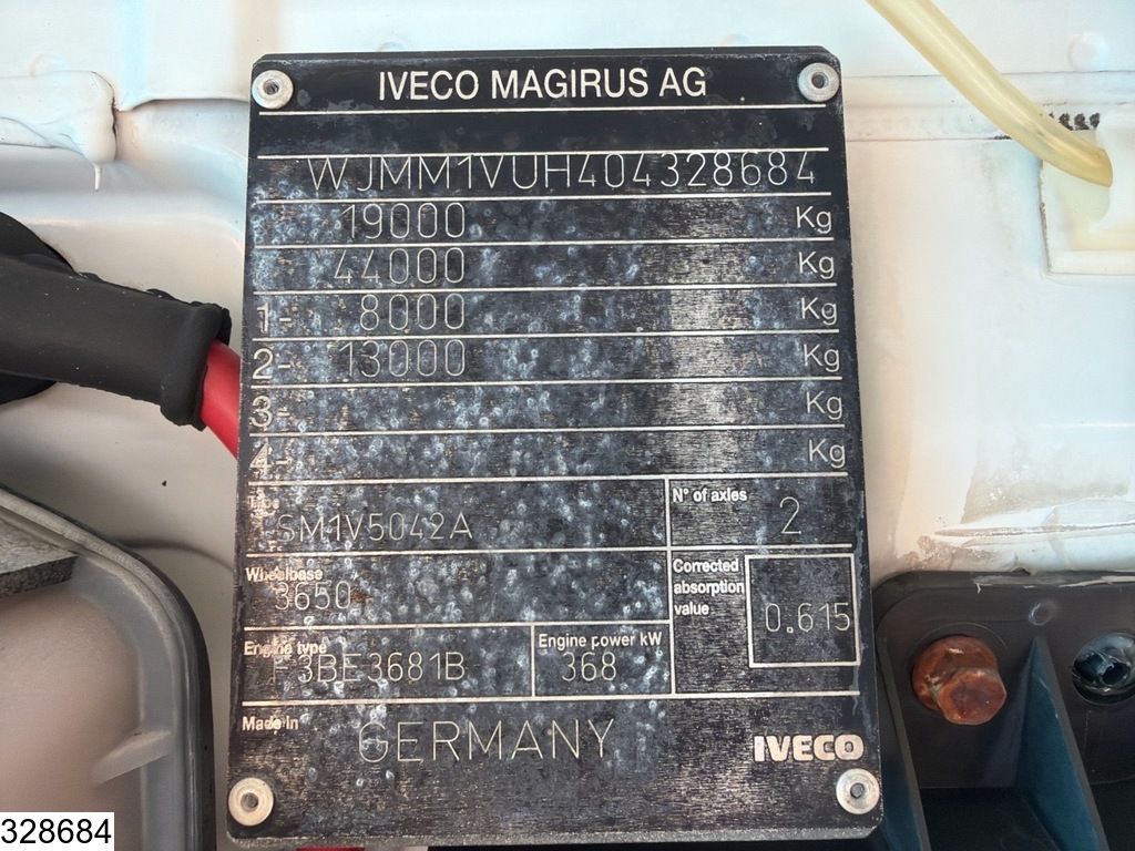 Iveco Stralis 500 EURO 4, Retarder