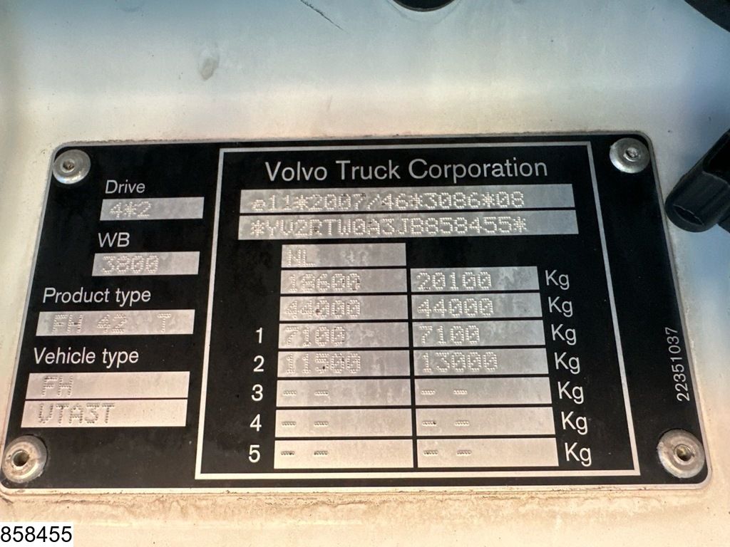 Volvo FH 420 EURO 6, Standairco, I-Shift