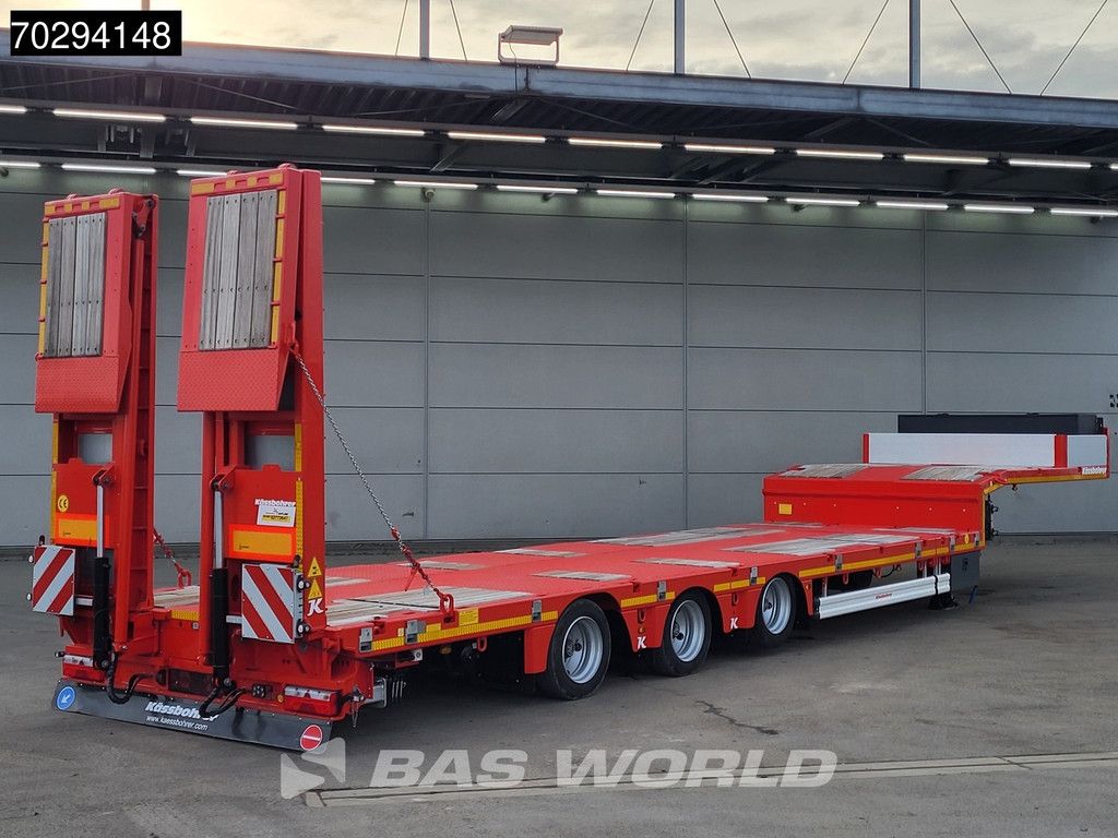 Kässbohrer LB3E 3 axles Steering+Lift Axle Extendable Ramps