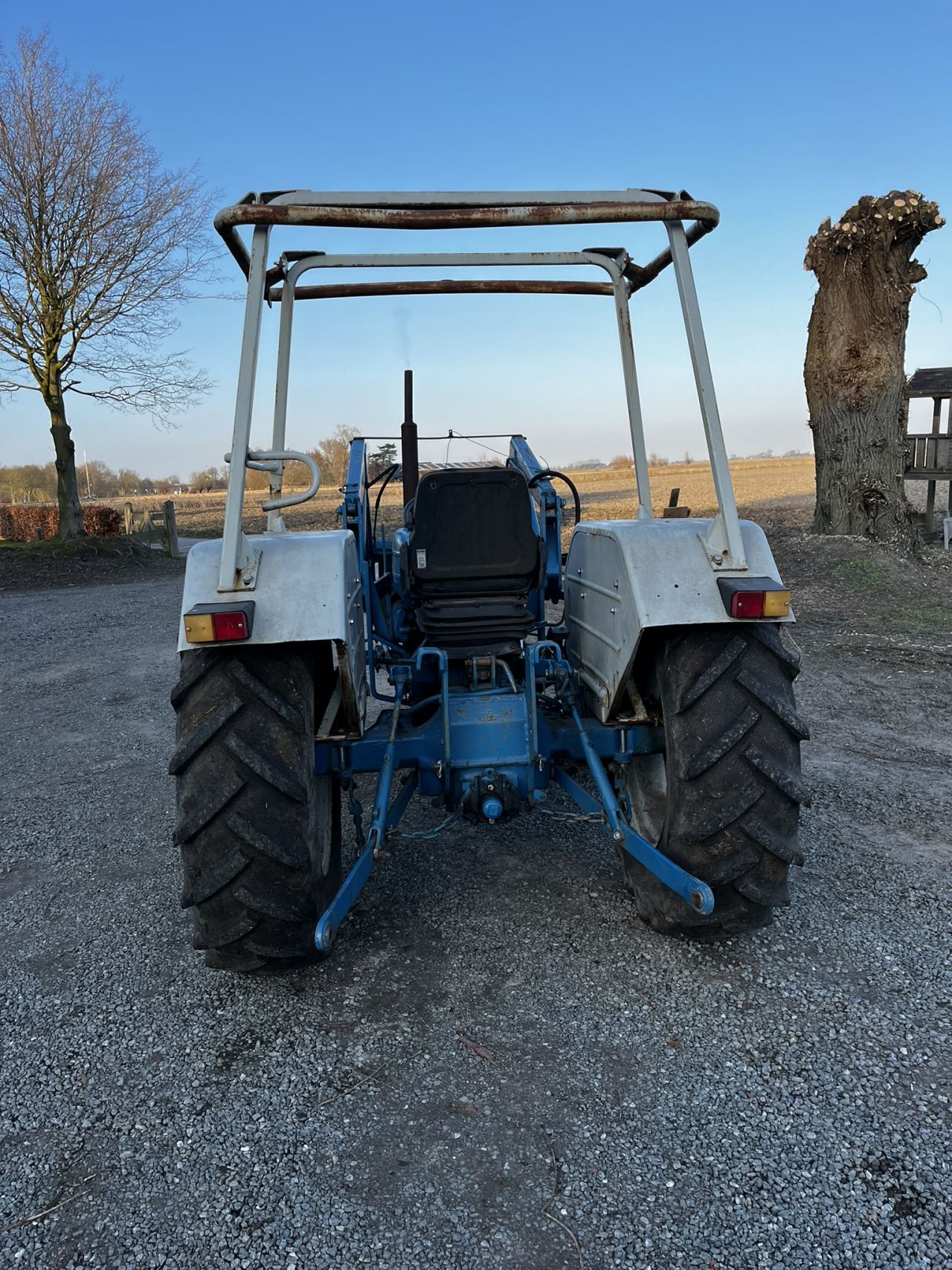 Ford 3600 met voorlader