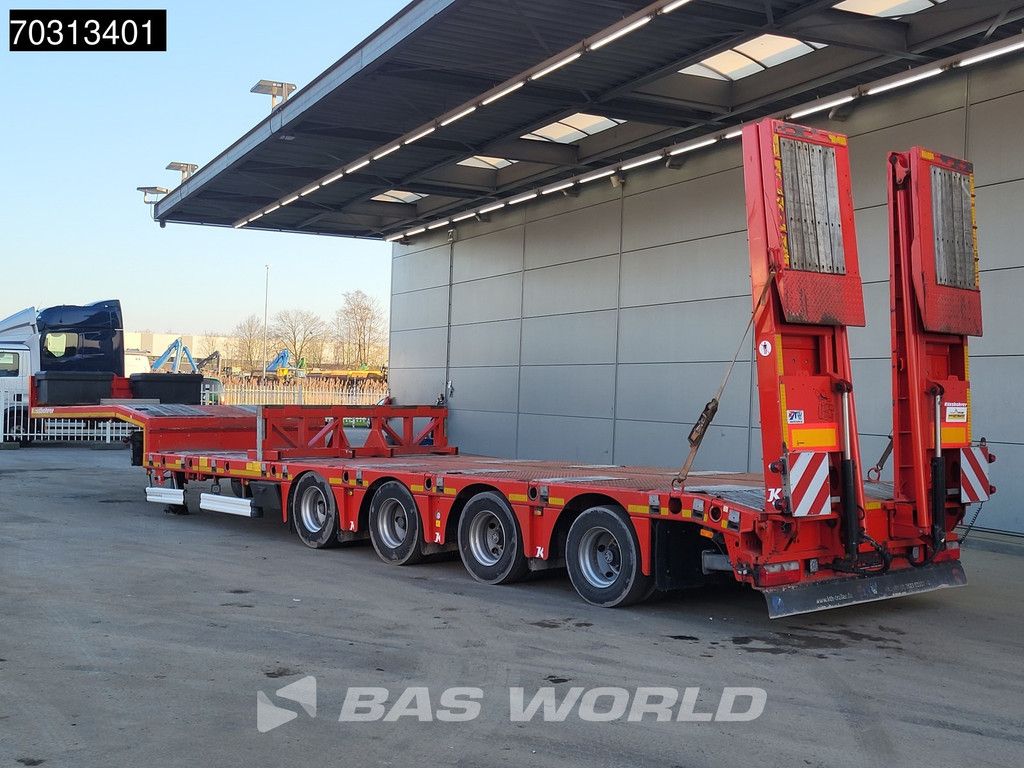 Kässbohrer 4 axles Extendable Lifting Axle 2x Steering Axle