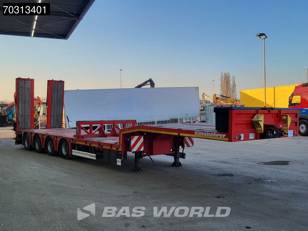 Kässbohrer 4 axles Extendable Lifting Axle 2x Steering Axle