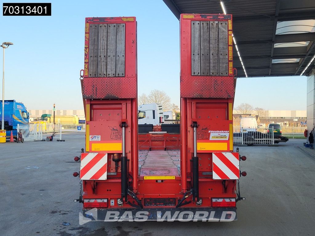 Kässbohrer 4 axles Extendable Lifting Axle 2x Steering Axle