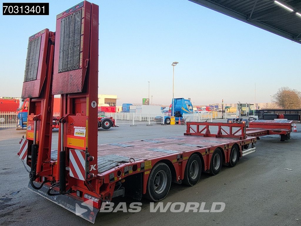 Kässbohrer 4 axles Extendable Lifting Axle 2x Steering Axle