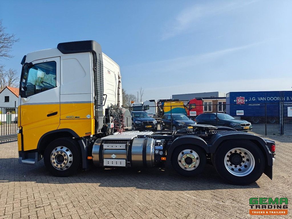 Volvo FH460 6x2 Globetrotter Euro6D - LNG / DIESEL - Zapfwelle - Smart Tacho V2 - 01/2027 TÜV