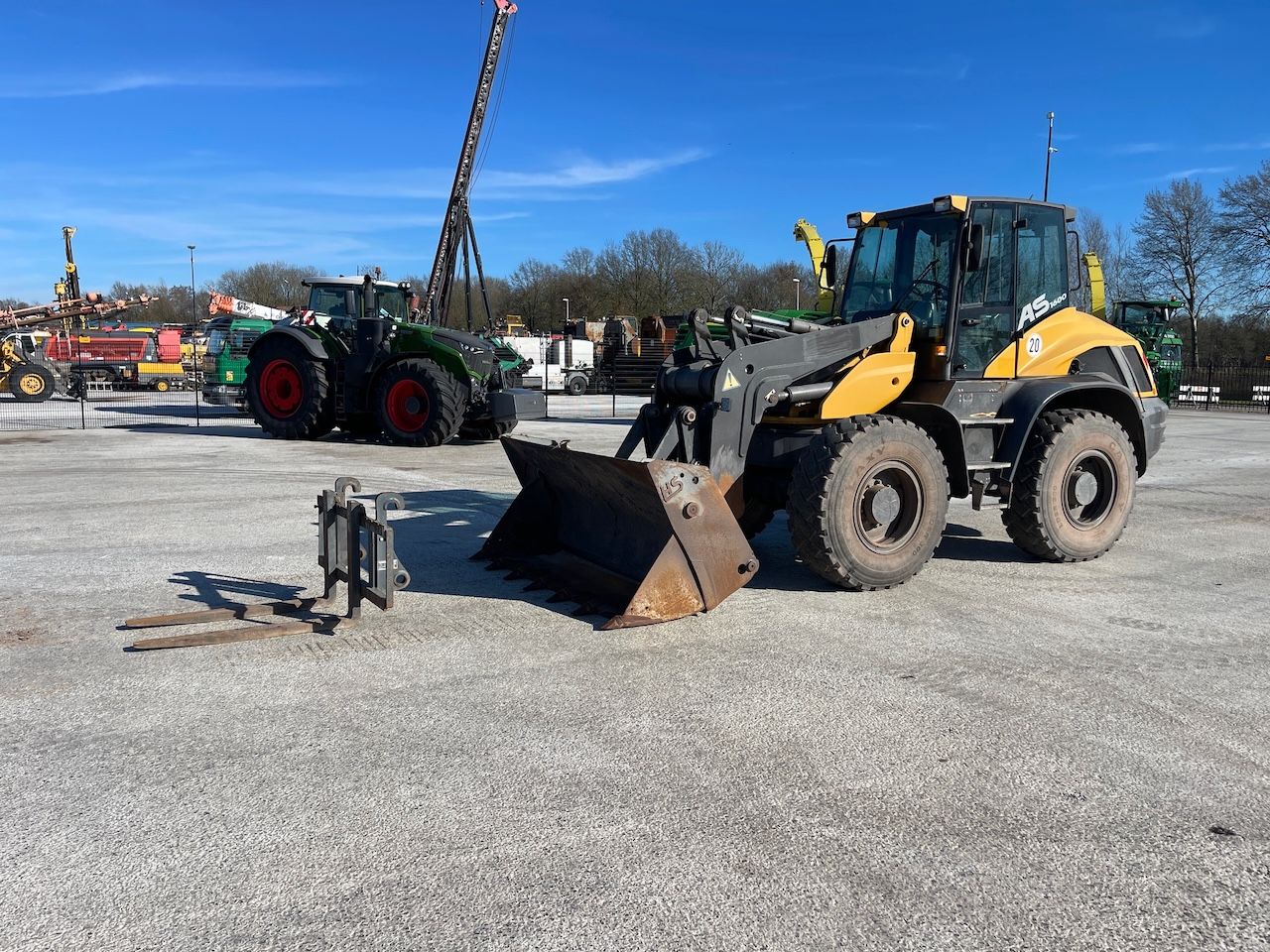 Mecalac AS1600 Zwenklader