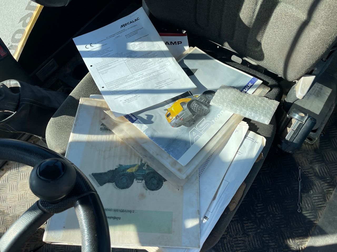 Mecalac AS1600 Zwenklader