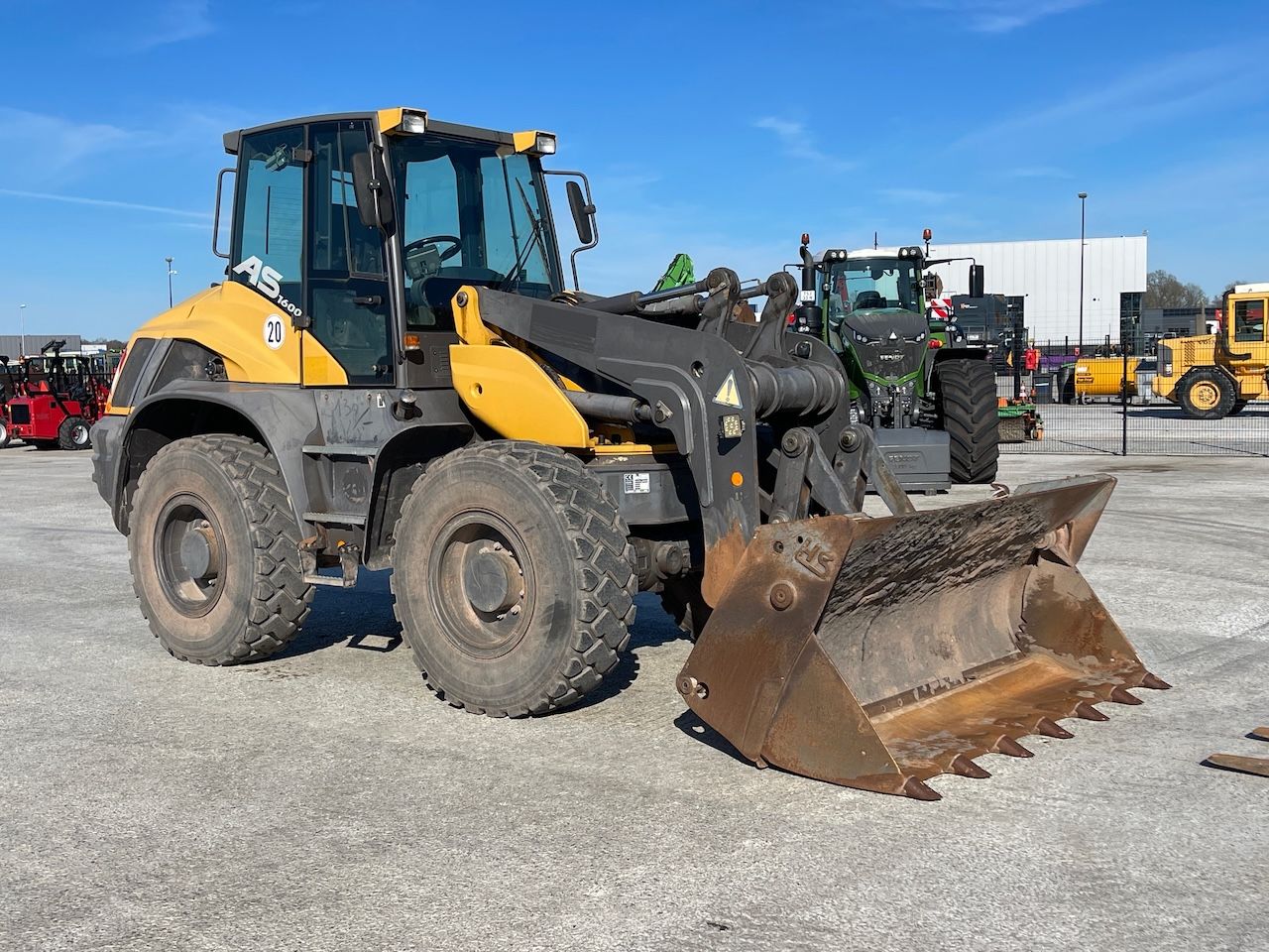 Mecalac AS1600 Zwenklader