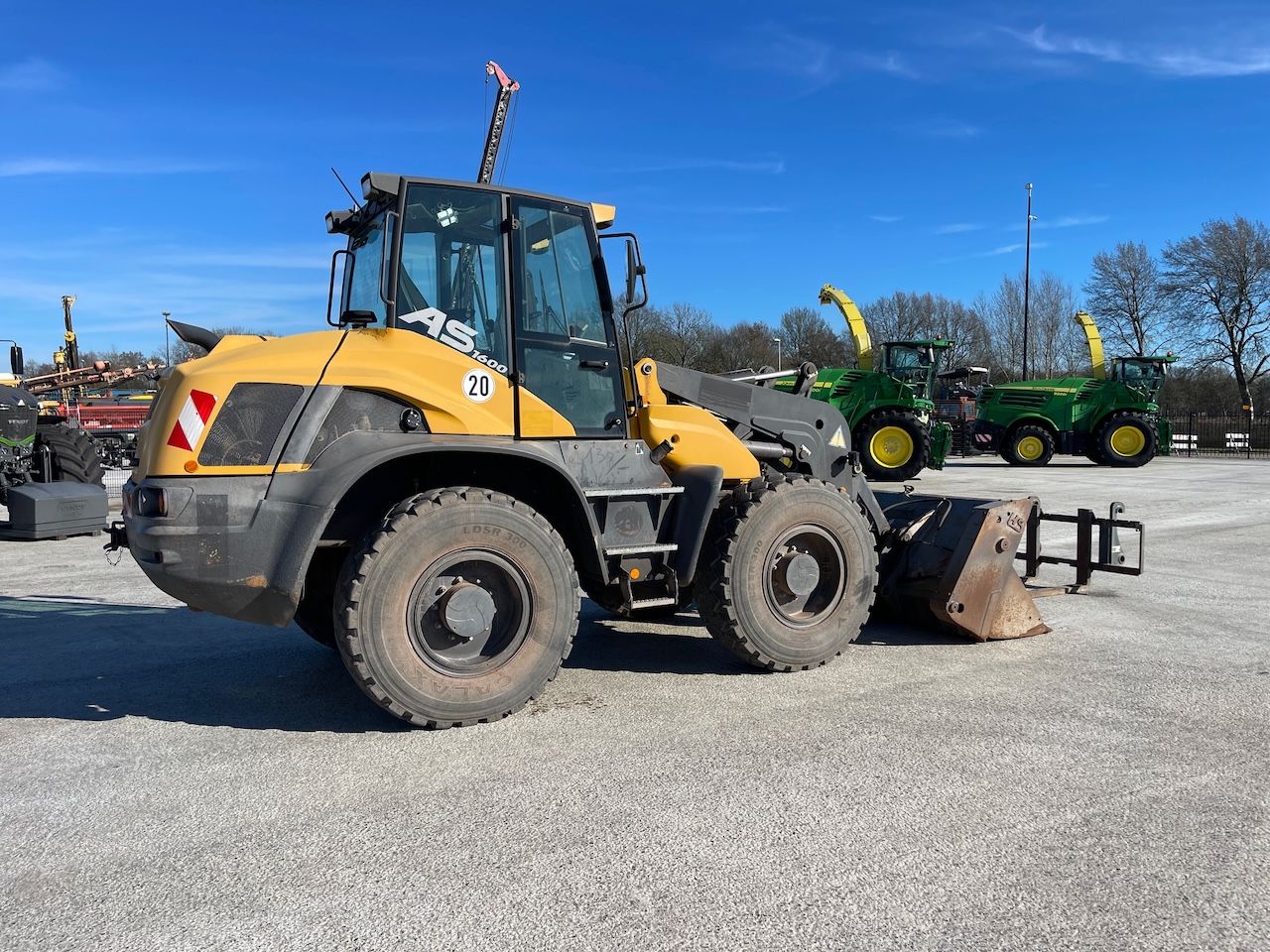 Mecalac AS1600 Zwenklader