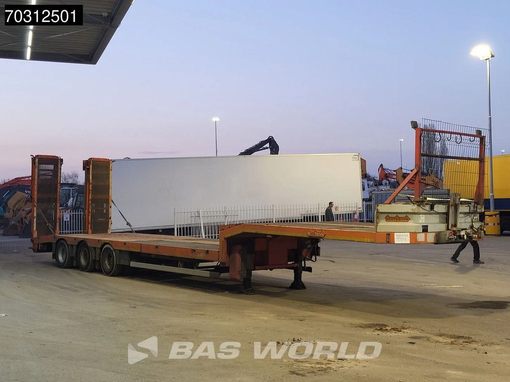 Nooteboom S17DE-0P3C 3 axles Steering Axle Lifting Bed