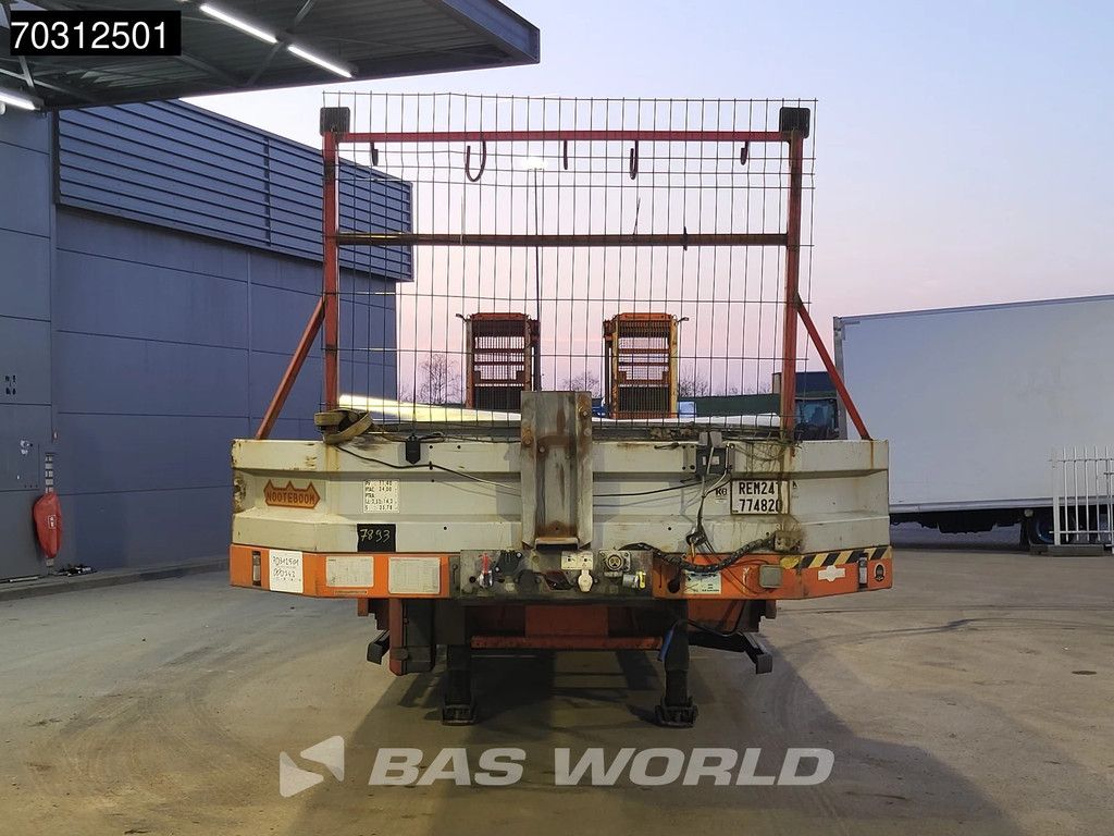 Nooteboom S17DE-0P3C 3 axles Steering Axle Lifting Bed