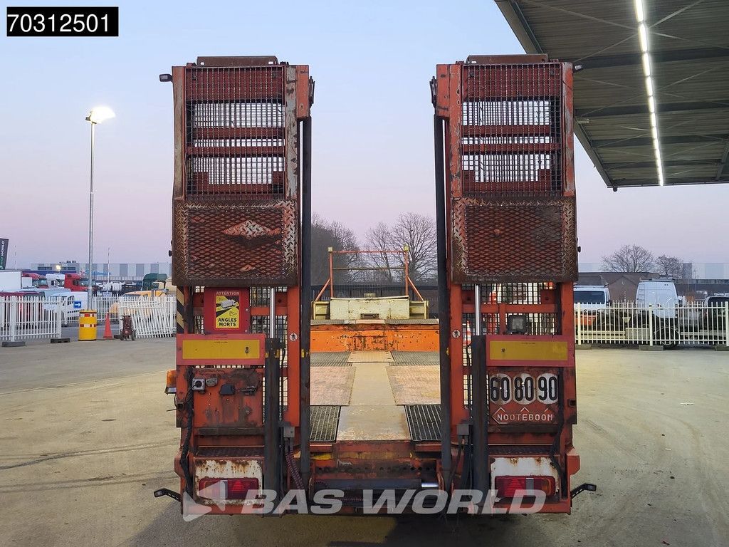 Nooteboom S17DE-0P3C 3 axles Steering Axle Lifting Bed