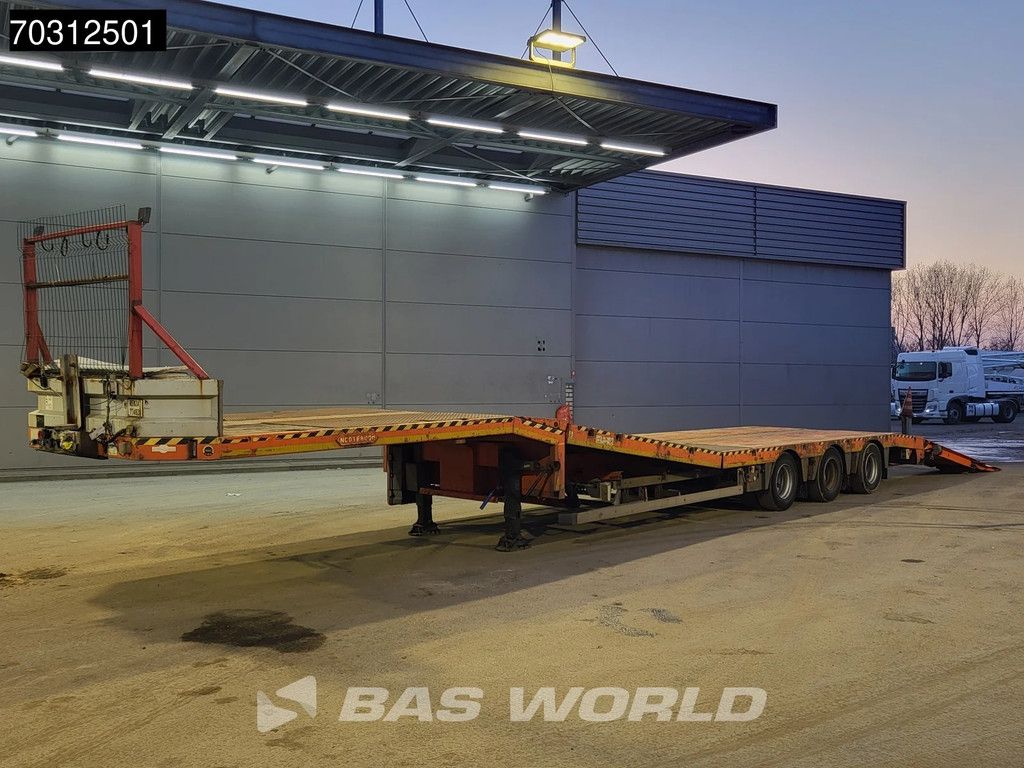 Nooteboom S17DE-0P3C 3 axles Steering Axle Lifting Bed