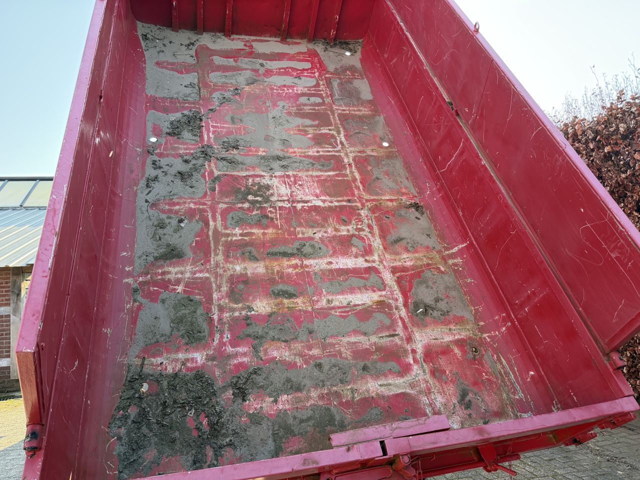 LBA kipper aangepast voor sloot maaien!