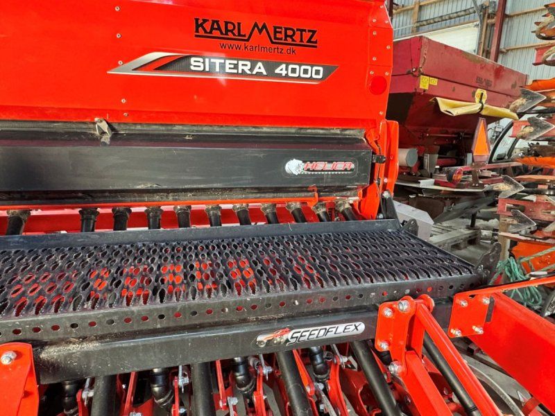 Kuhn HR 404 rotorharve Sitera 4000 rotorsæt monteret Sitera så