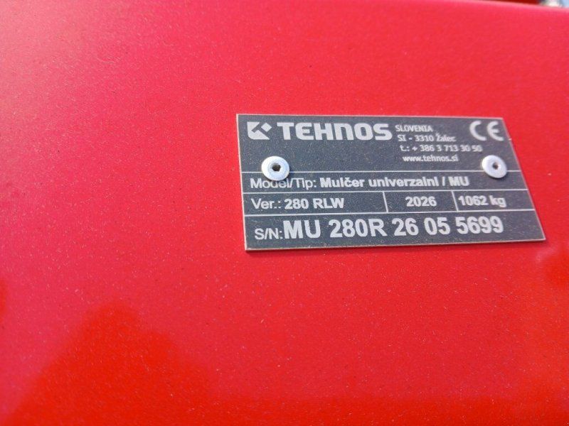 Tehnos Mulcher Universal PROFI MU 280R LW