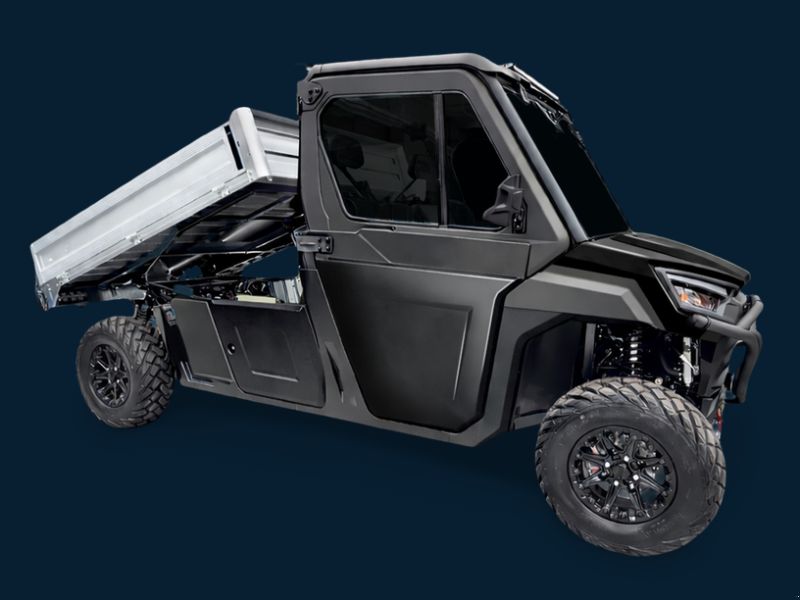 4TRAC PRO XL 1000 ABS Lange Alu Ladefläche hydraulisch, Allrad  VOR