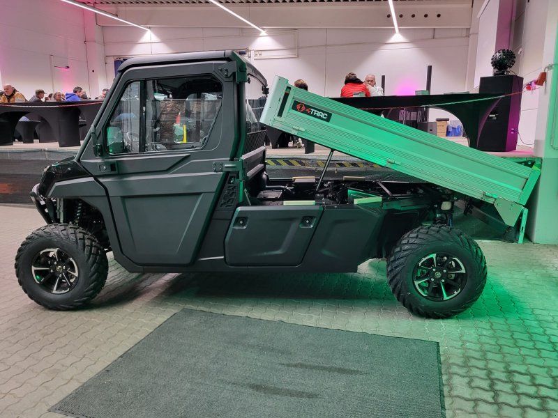 4TRAC PRO XL 1000 ABS Lange Alu Ladefläche hydraulisch, Allrad  VOR