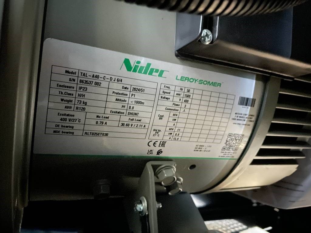 Perkins 403D-11G - 11 kVA Generator - DPX-19799