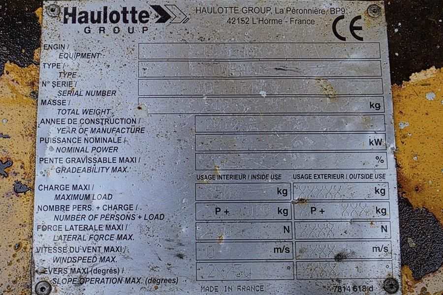 Haulotte COMPACT 14 As- Is, Electric, 14m Working Height, 3