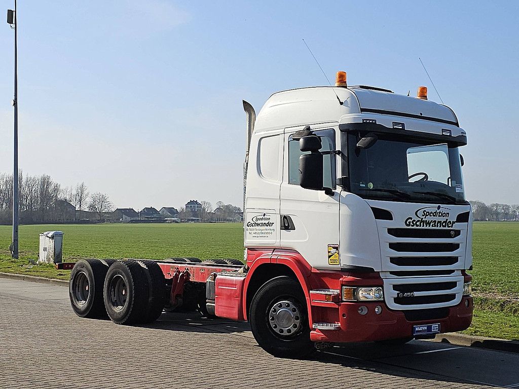 SCANIA G450 hl 6x4 ret pto wb410