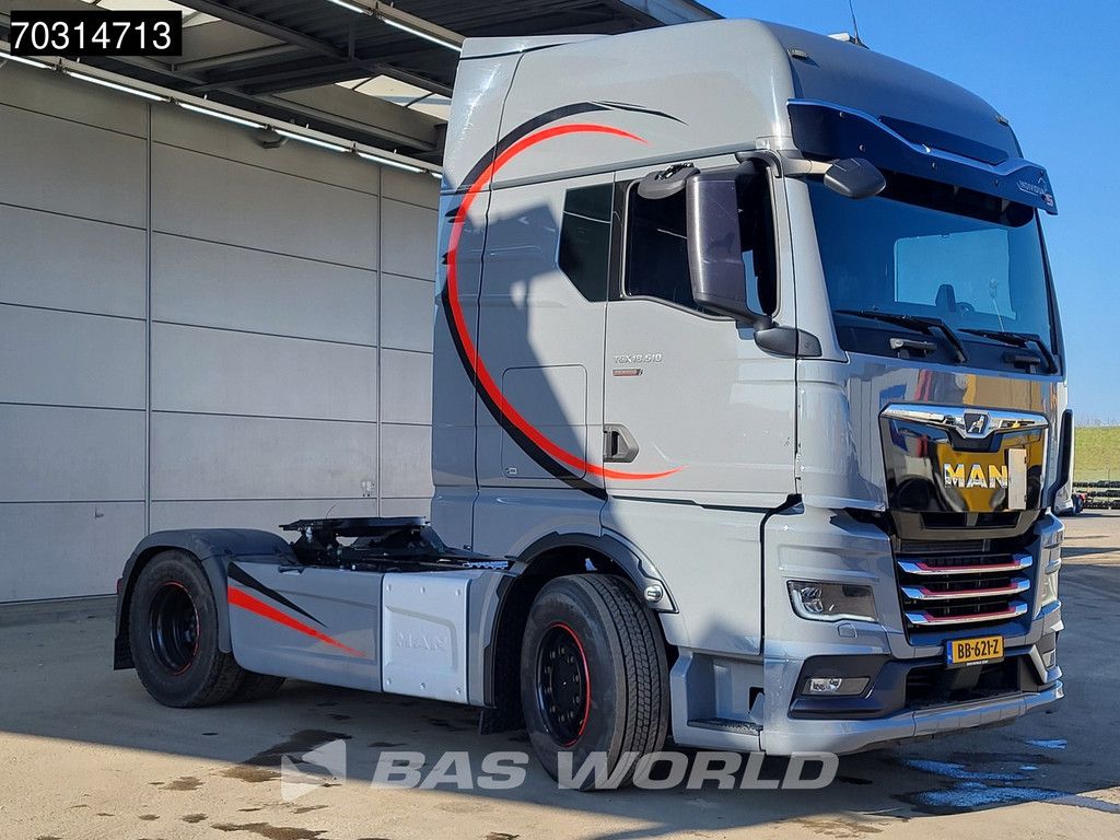 MAN TGX TGX 18.510 4X2 Individual Lion S! GX APK 10-2026 Retarder 2x Tank Full-Air Leather ACC Navi Standklima