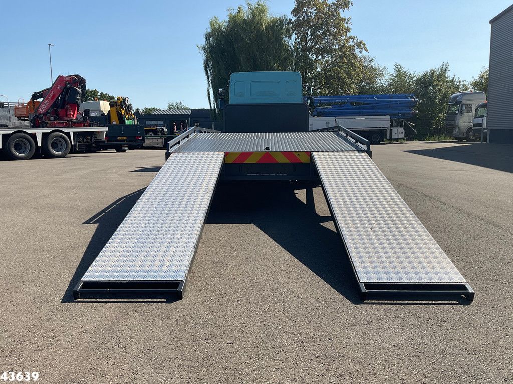 DAF LF 180 Euro 6 Autotransporter met oprijplaten Just 136.604 km!