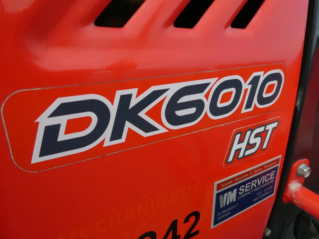 Kioti DK6010 4wd HST / 00338 Draaiuren / Garden Pro Banden