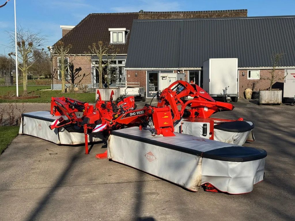Kuhn GMD 9530 FF GMD 3125 FF triple maaier