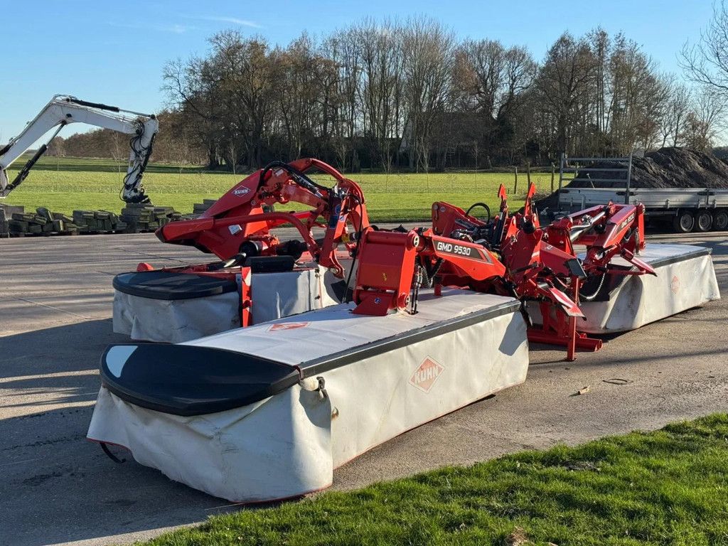 Kuhn GMD 9530 FF GMD 3125 FF triple maaier