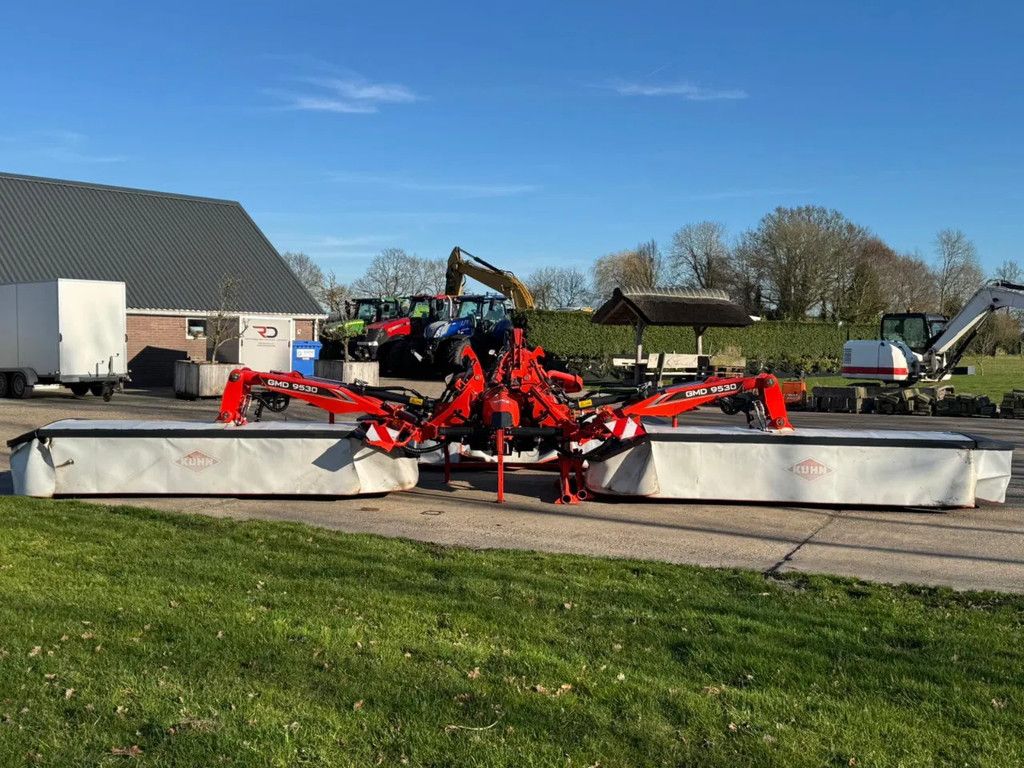 Kuhn GMD 9530 FF GMD 3125 FF triple maaier