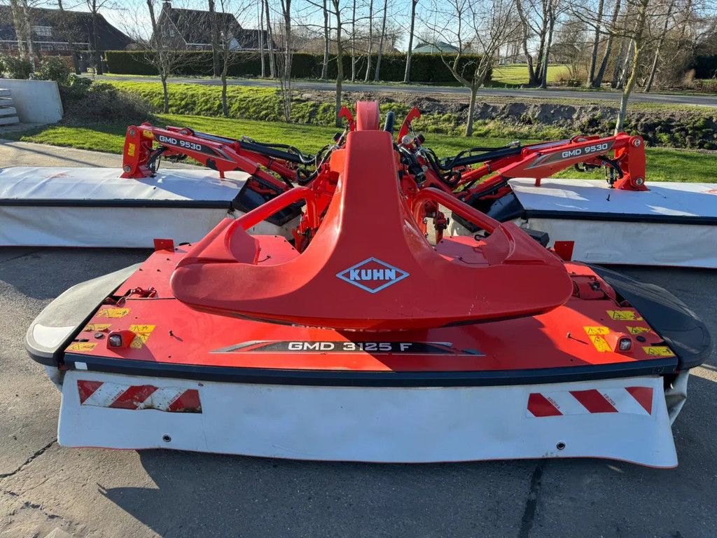 Kuhn GMD 9530 FF GMD 3125 FF triple maaier