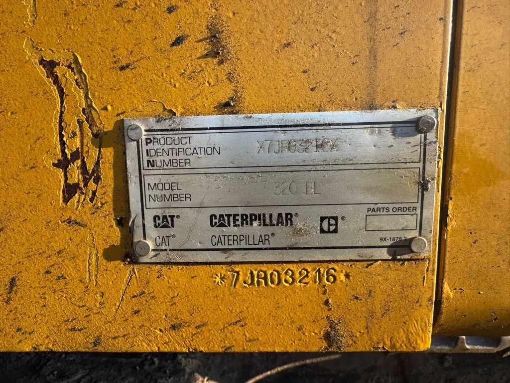 Caterpillar 320 BL Rupskraan Cat Turbo