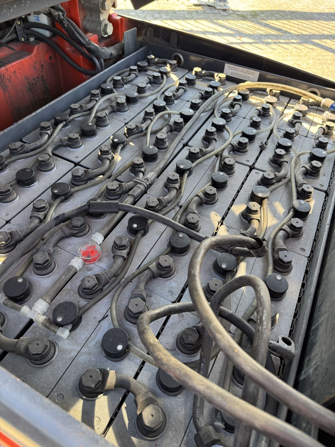 LINDE E20H-01/600 (2014) triplex elektrische heftruck