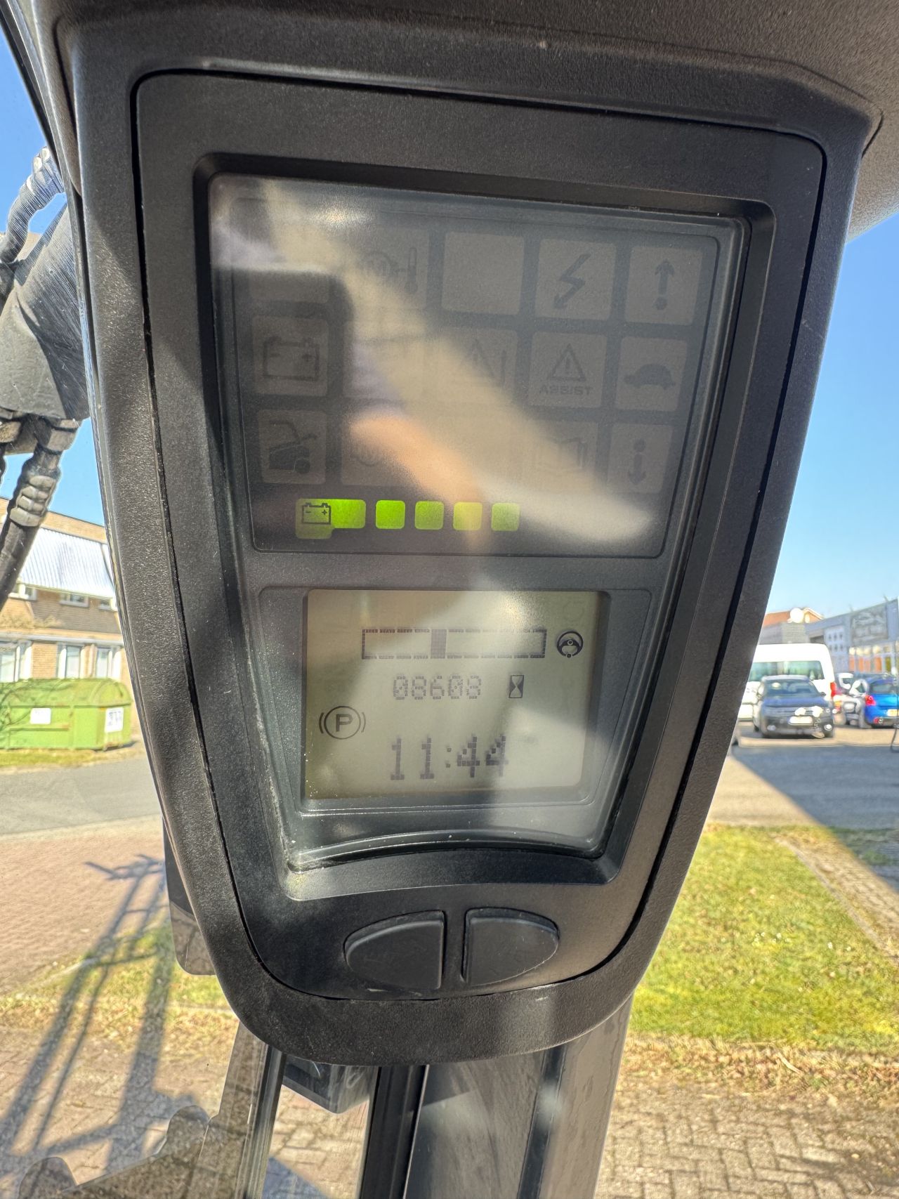 LINDE E20H-01/600 (2014) triplex elektrische heftruck