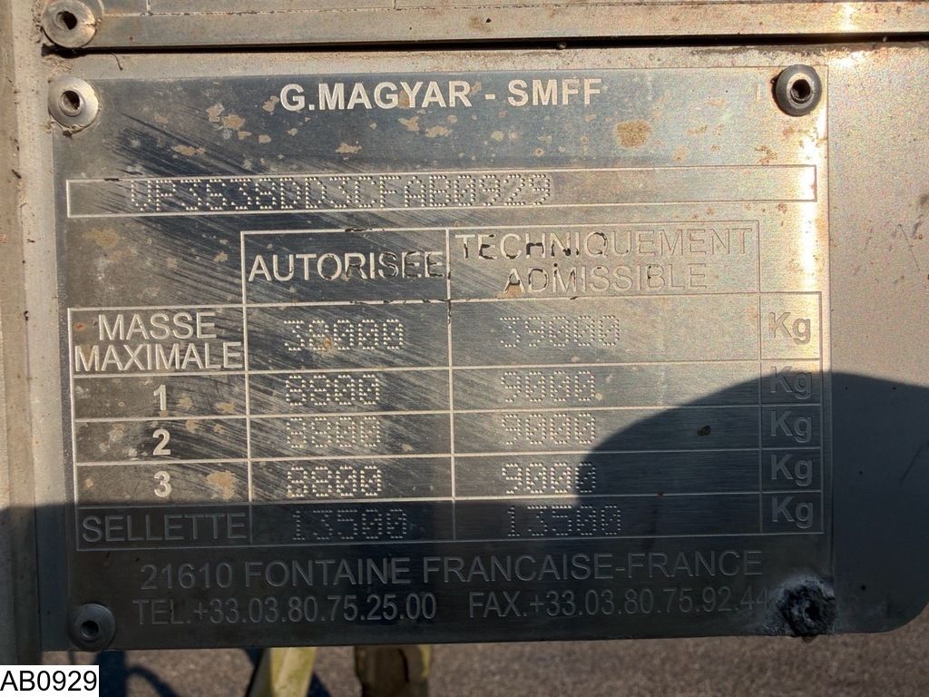 Magyar Fuel 33.330 Liter, 1 Compartiment