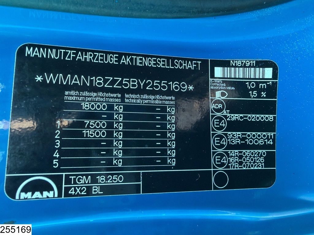 MAN TGS 18 320 EURO 5, 13.390 Liter, 2 Comp