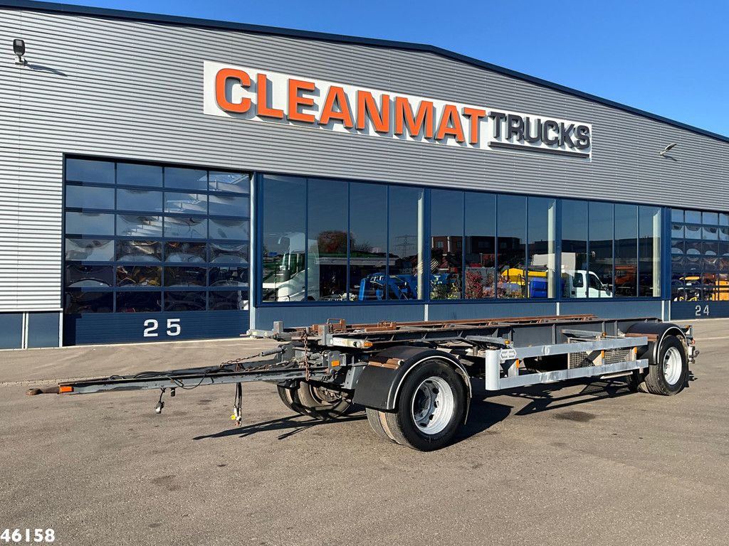 Van Hool 2-assige containeraanhangwagen