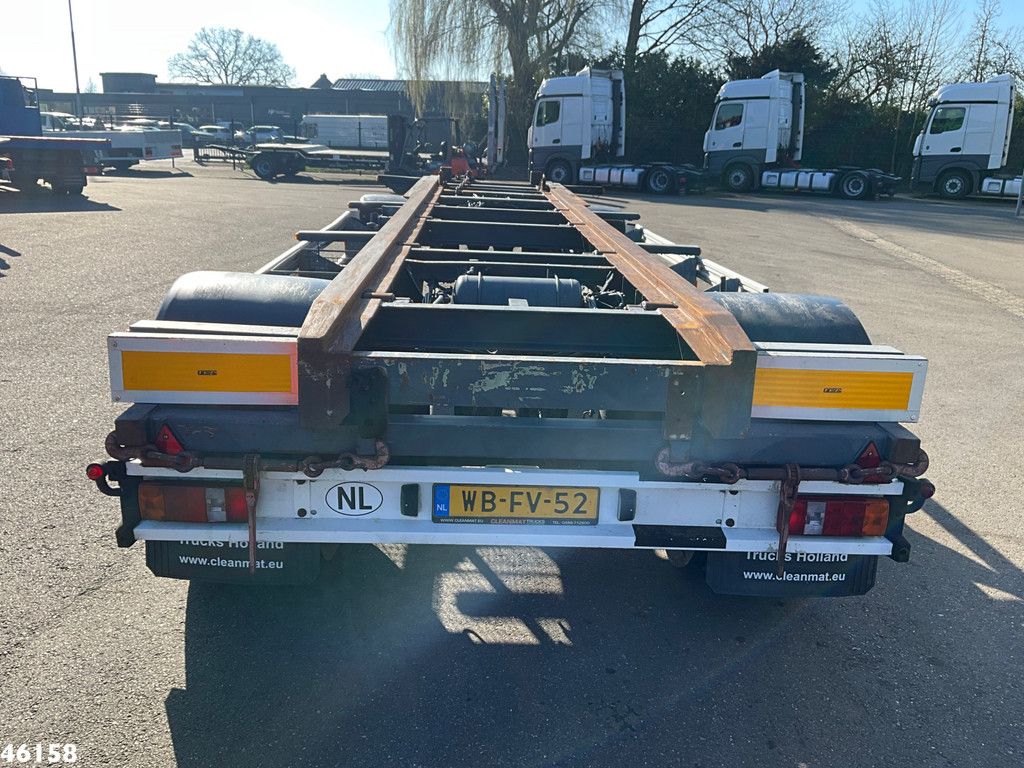 Van Hool 2-assige containeraanhangwagen