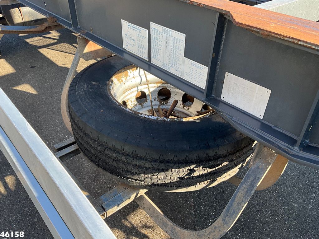 Van Hool 2-assige containeraanhangwagen