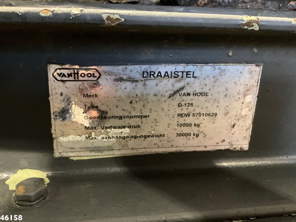 Van Hool 2-assige containeraanhangwagen