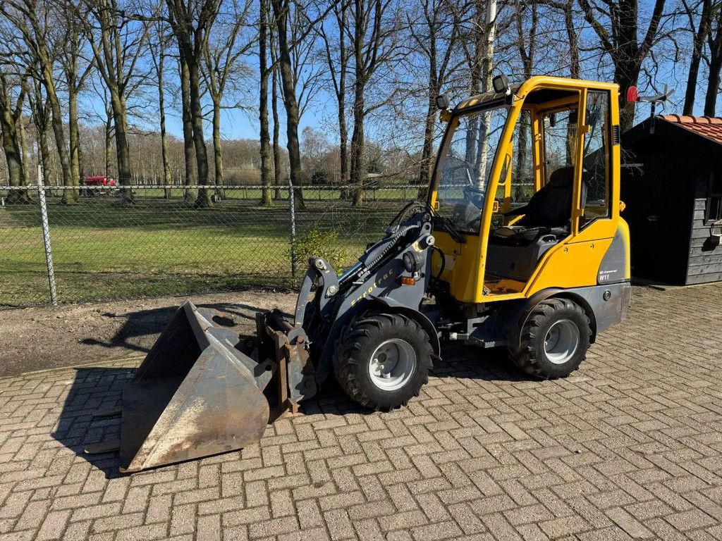 Eurotrac W11 Minishovel + bak & vorken