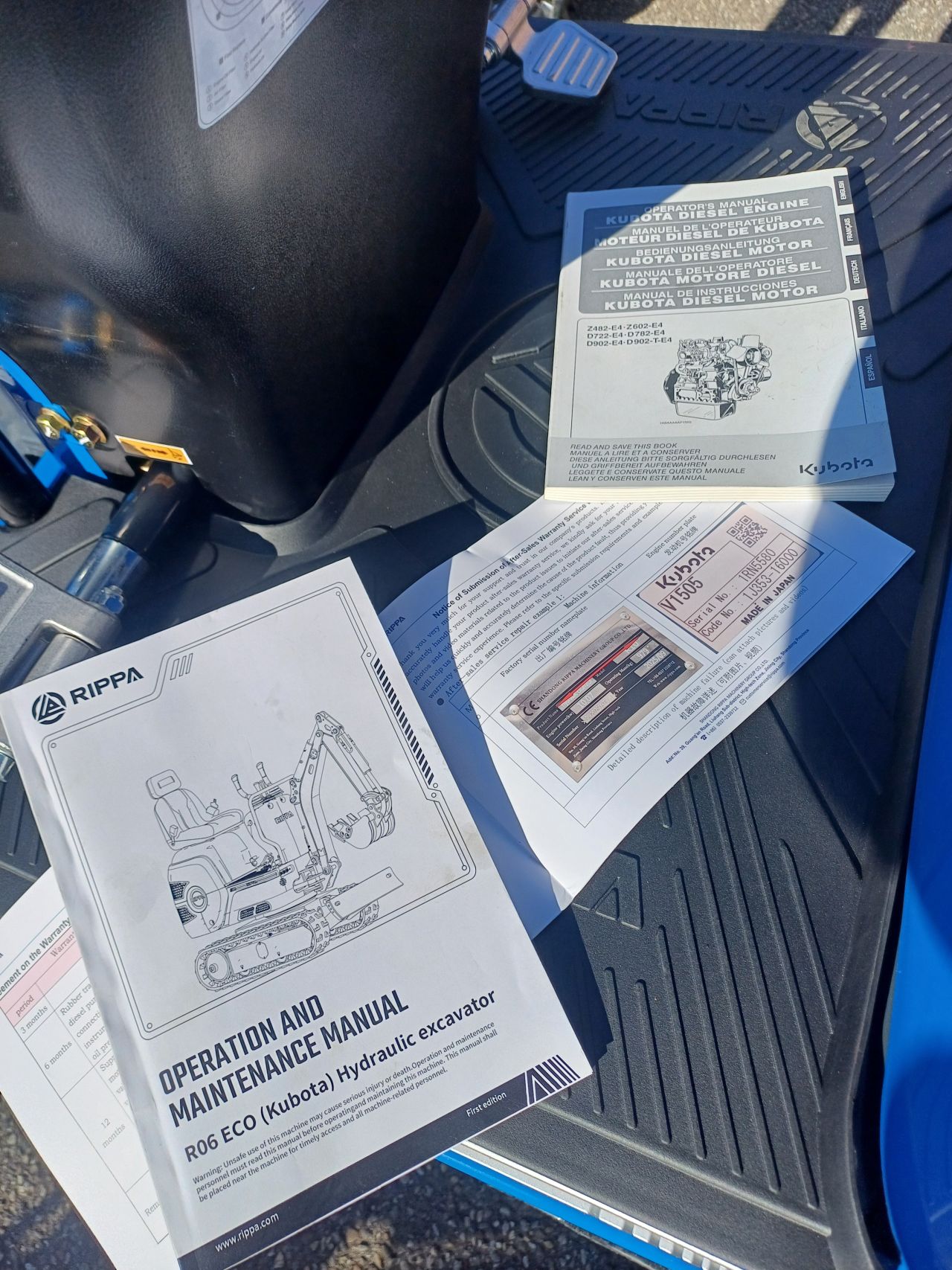 Kubota Rippa R06 Minigraver