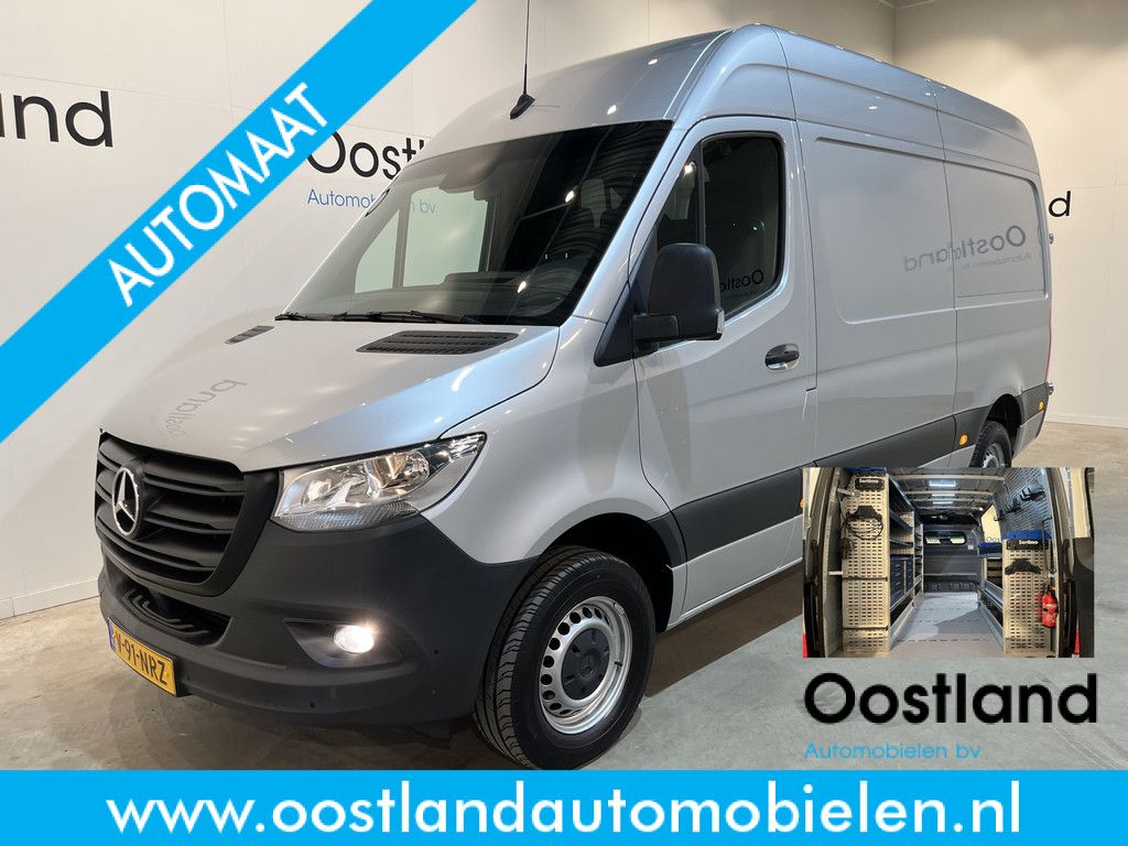 Mercedes-Benz Sprinter 317 CDI L2H2 RWD Automaat / Servicebus / Sortimo Inrichting / Euro 6 / Airco / Camera / Lier / CarPlay / Cruise Control / Navigatie / 33.600 KM !!