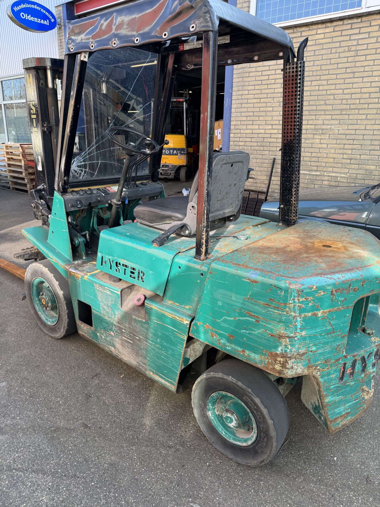 Hyster H2.50XL DIESEL TRIPLO HEFTRUCK