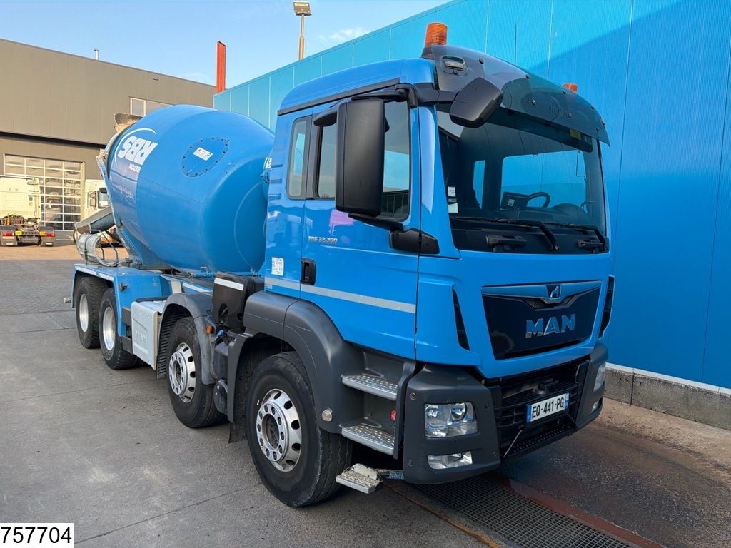 MAN TGS 32 420 EURO 6, 8x4, Stetter 9m3